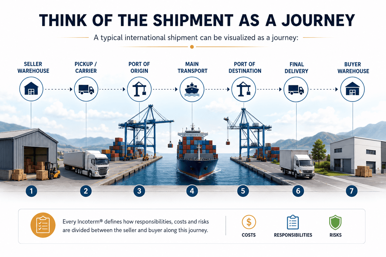 INCOTERMS® — Stop Memorizing Them. Understand the Journey.